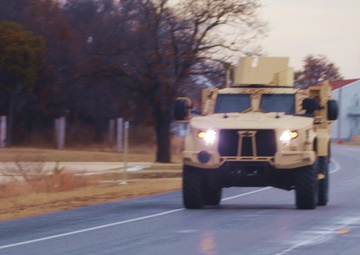 December 2022 JLTV training operations at Fort McCoy