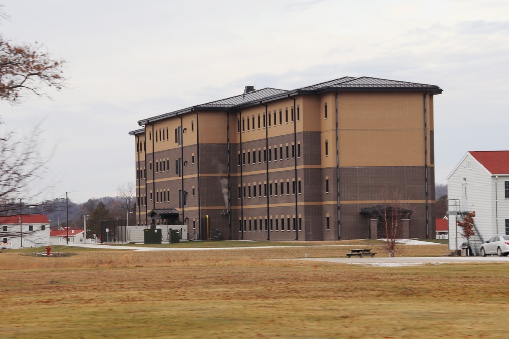 New barracks at Fort McCoy