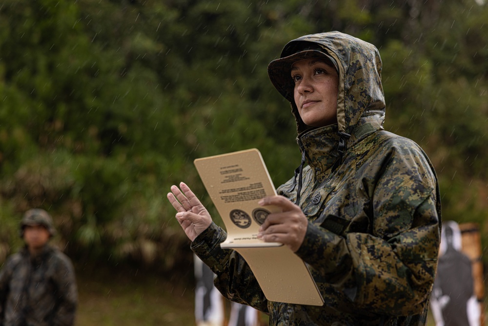 Combat Logistics Regiment 3 Marines conduct Rifle Range Training during exercise Winter Workhorse 