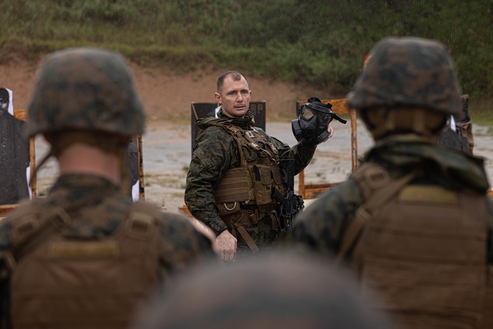 Combat Logistics Regiment 3 Marines conduct Rifle Range Training during exercise Winter Workhorse 