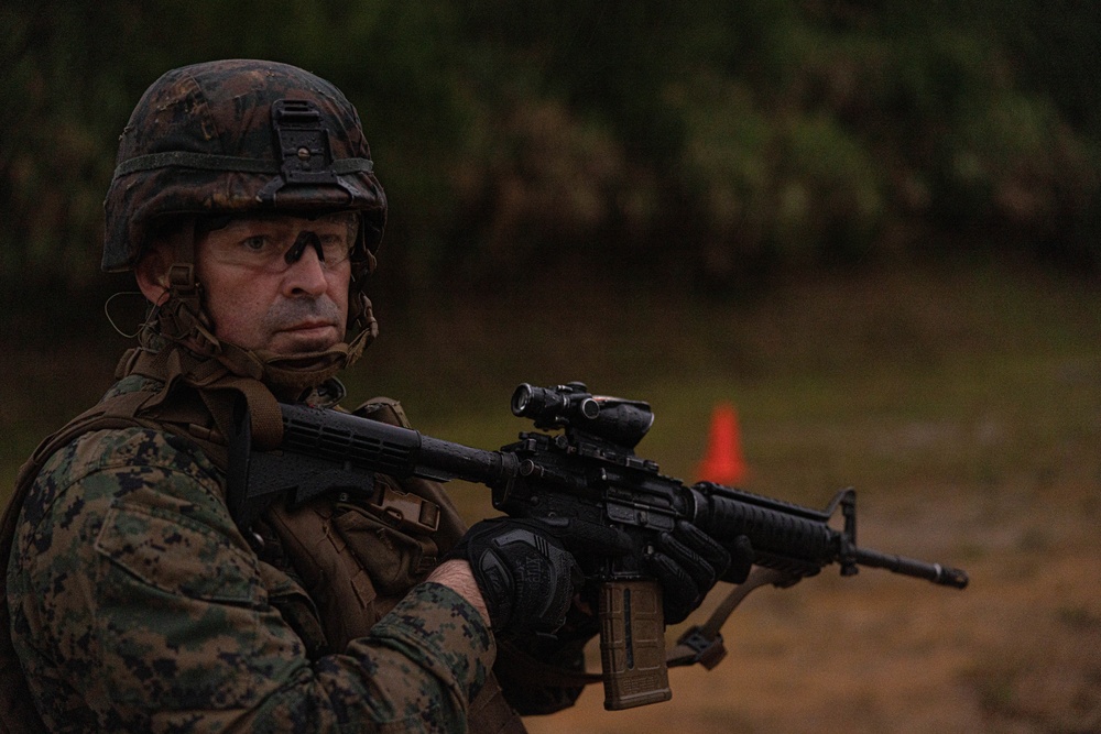 Combat Logistics Regiment 3 Marines conduct Rifle Range Training during exercise Winter Workhorse