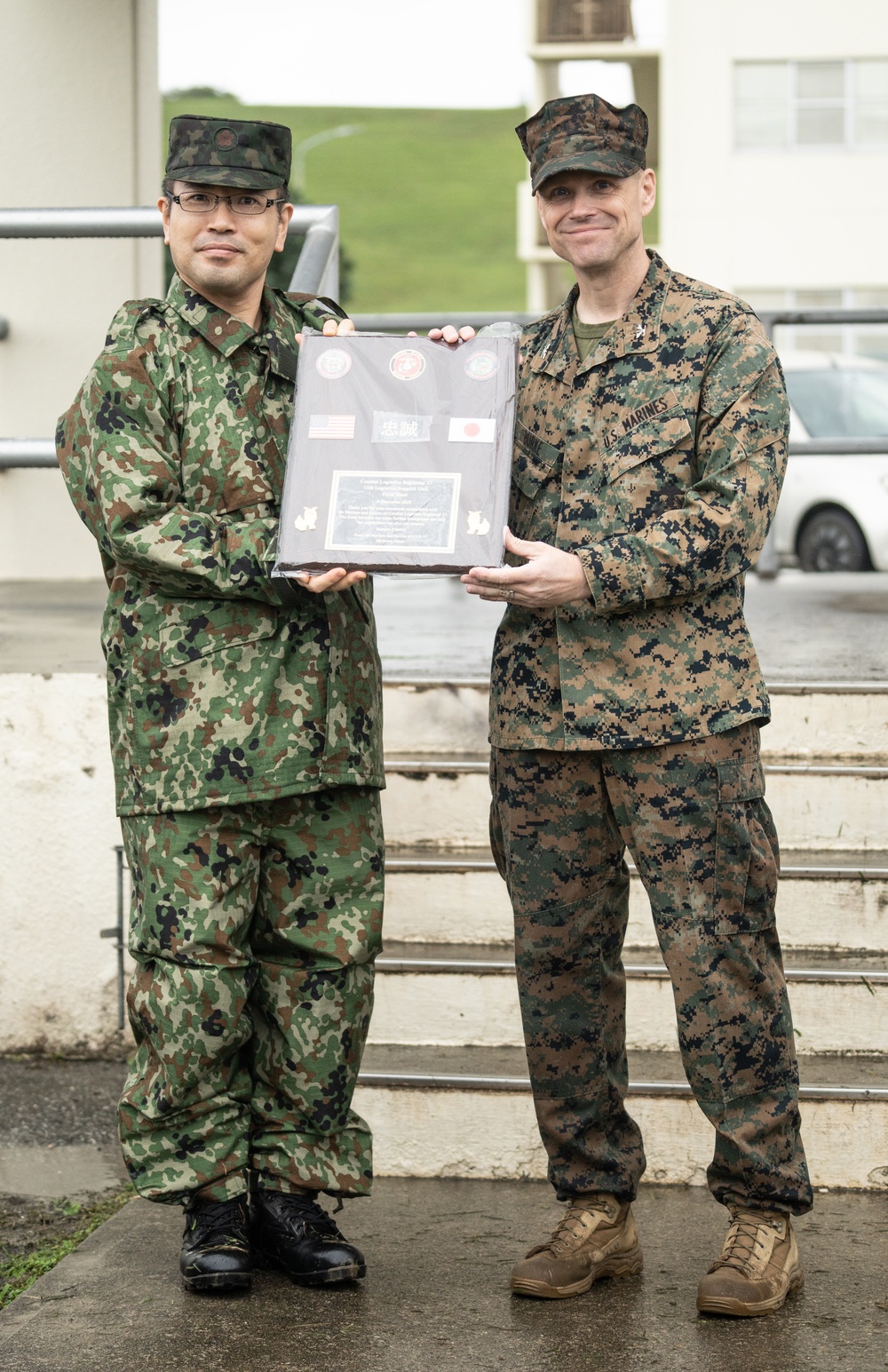 Combat Logistics Regiment 37 conducts Bilateral Field Meet with Japan Ground Self-Defense Force Personnel