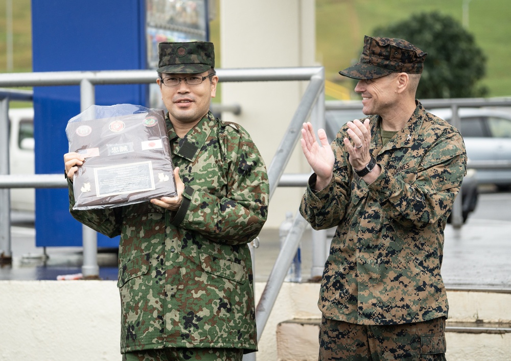 Combat Logistics Regiment 37 conducts Bilateral Field Meet with Japan Ground Self-Defense Force Personnel