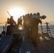 USS Nitze departs Aqaba, Jordan