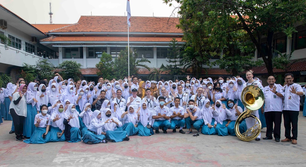 U.S. 7th Fleet Broadside Brass Band Concert CARAT 2022