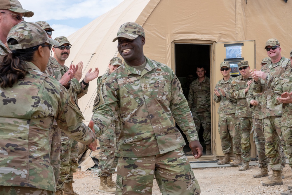 PSAB leaders recognize newest chief master sergeant select