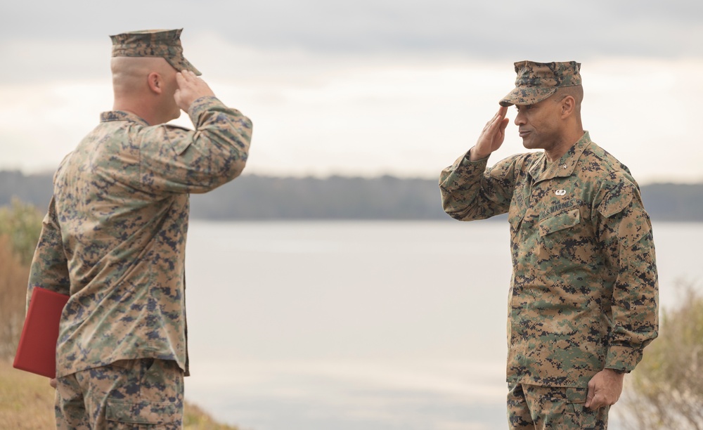 Cpl. Marco Hernandez Re-enlistment