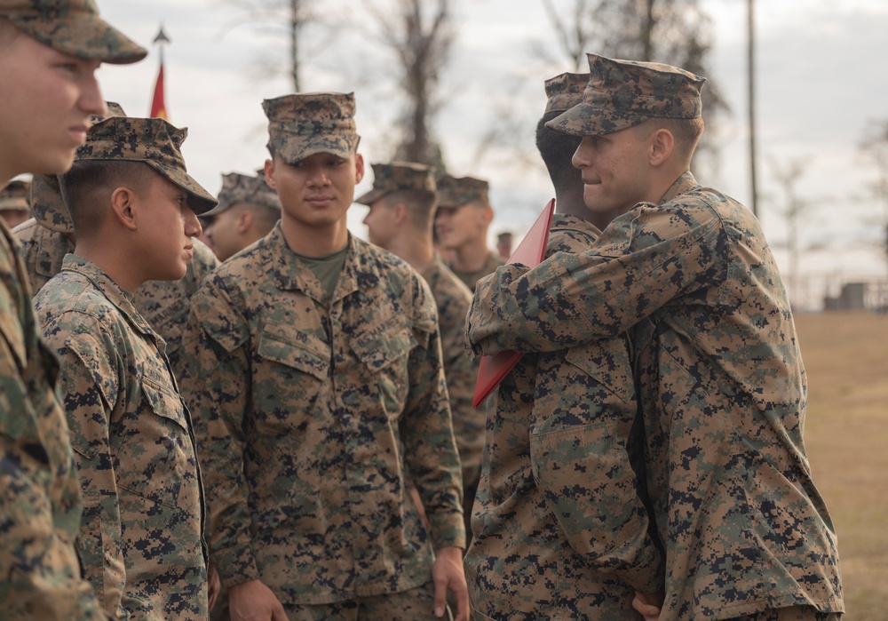 Cpl. Marco Hernandez Re-enlistment