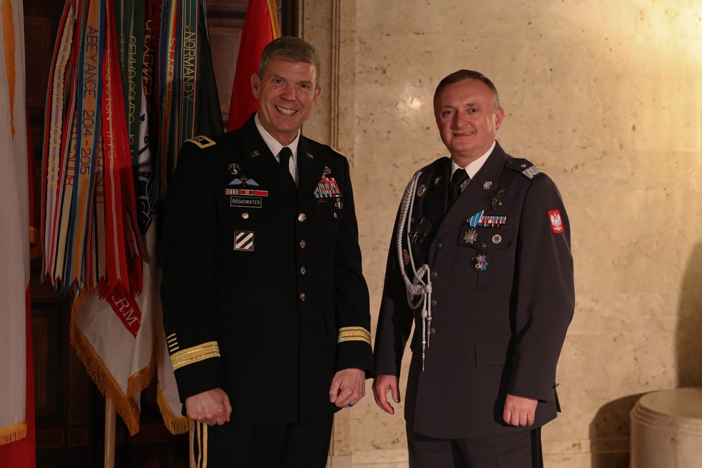 V Corps holds Winter Reception in Poznań, Poland