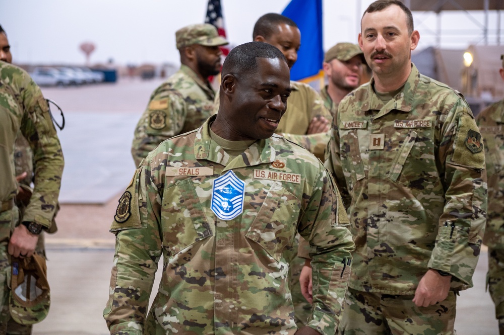 PSAB celebrates newest chief master sergeant select