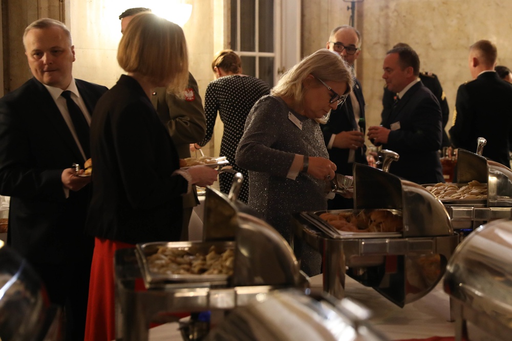 V Corps holds Winter Reception in Poznań, Poland