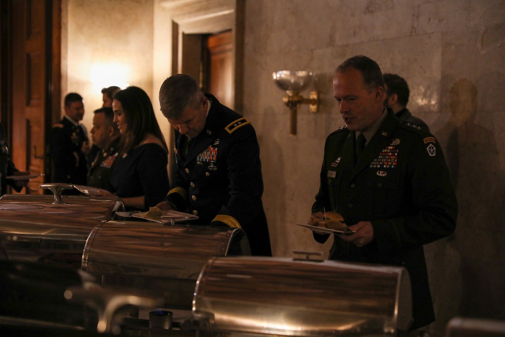 V Corps holds Winter Reception in Poznań, Poland