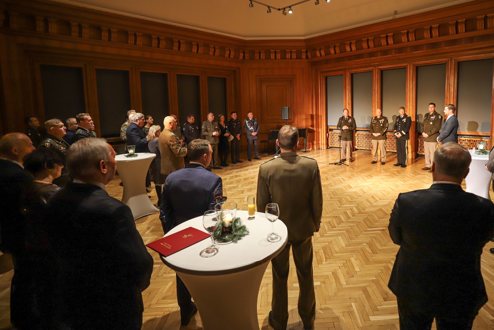 V Corps holds Winter Reception in Poznań, Poland