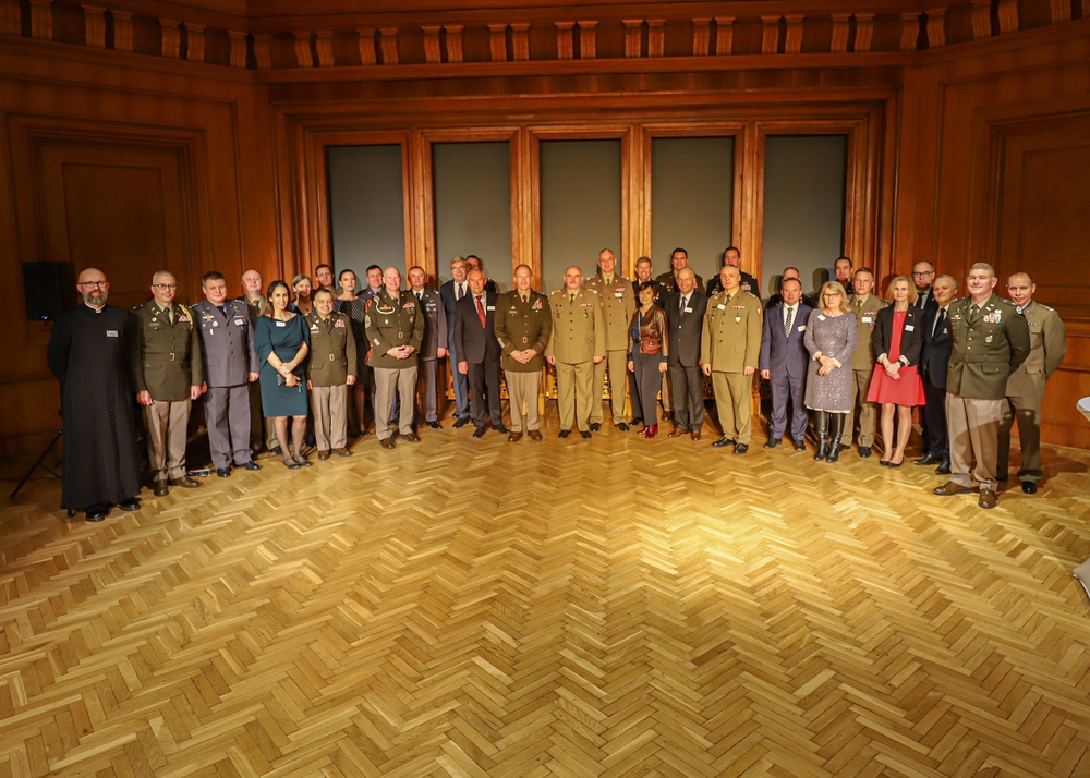 V Corps holds Winter Reception in Poznań, Poland