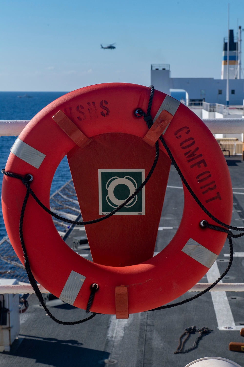 Flight Operations on the USNS Comfort