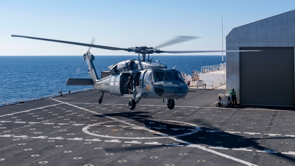 Flight Operations on the USNS Comfort