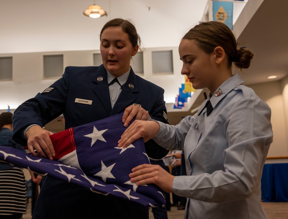 SJAFB Honor Guard educates Goldsboro CAP