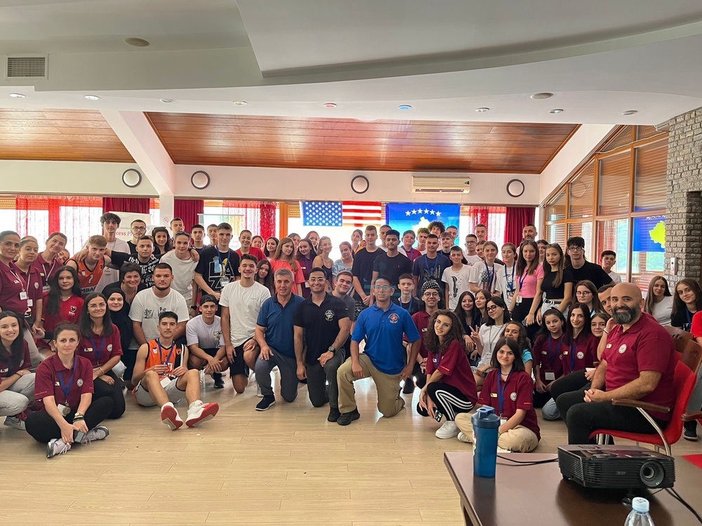 MSGs volunteer at summer camp in Kosovo