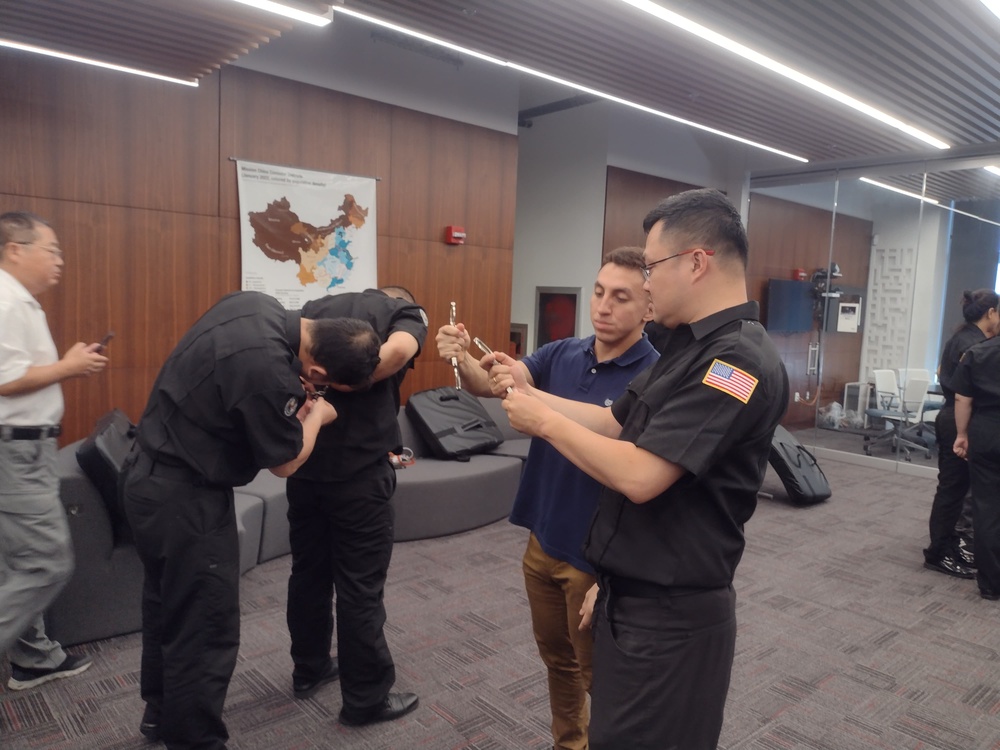MSGs train alongside local guard force in China