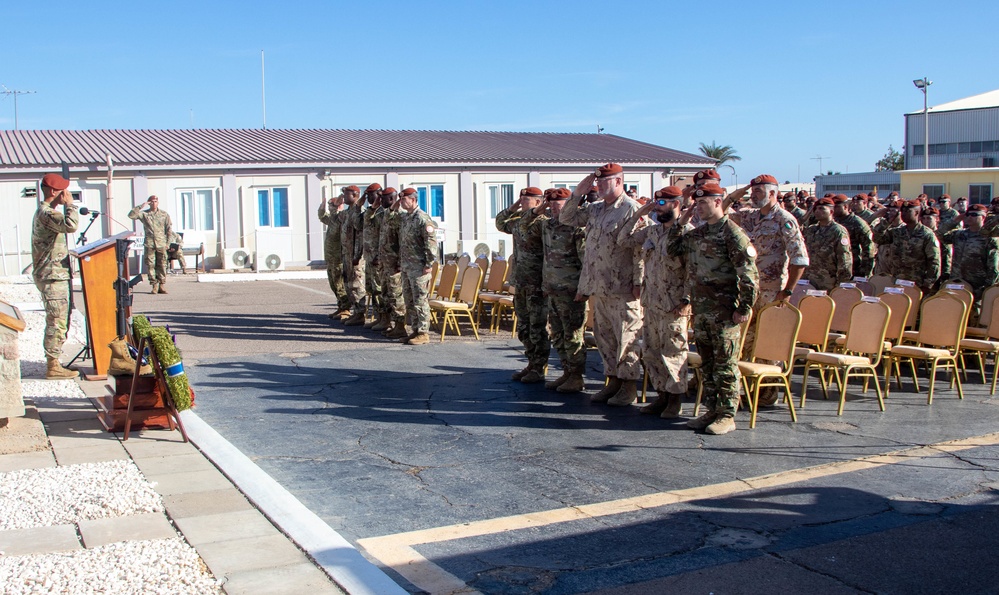 Gander Memorial Ceremony Honors Fallen Screaming Eagle Soldiers