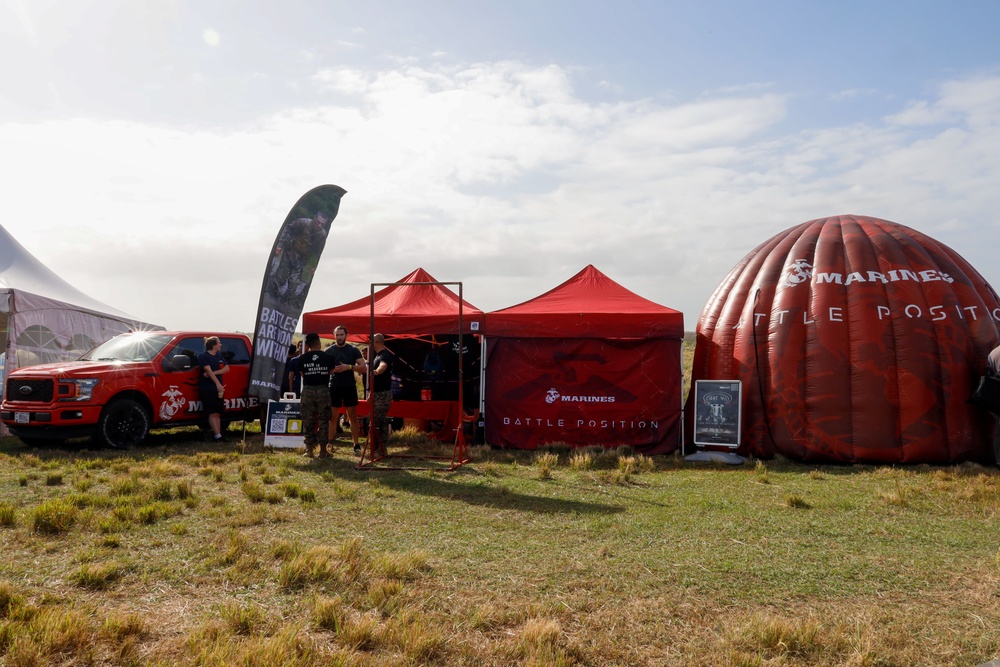 6th Marine Corps District Enhanced Marketing Vehicle Team attends 2022 Tough Mudder in Tampa, Florida