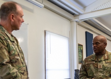 Senior enlisted advisor visits Kentucky soldiers