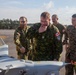 U.S. Marines work with the Canadian Army