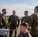 U.S. Marines work with the Canadian Army