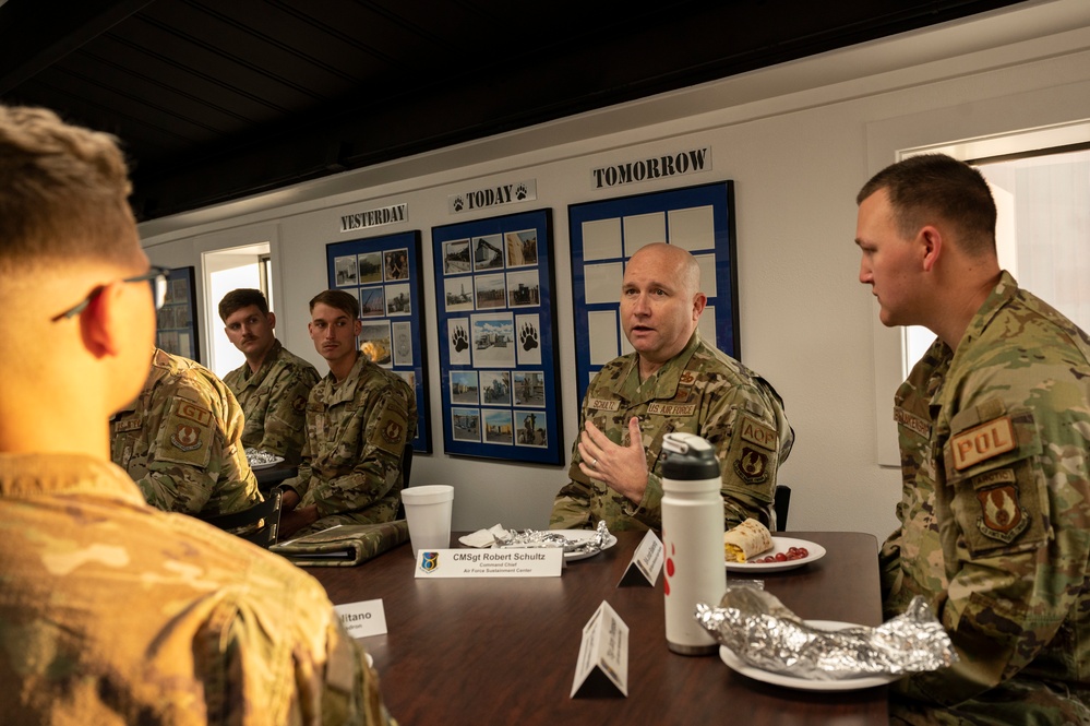 Lt. Gen. Hawkins takes a tour of BEAR Base