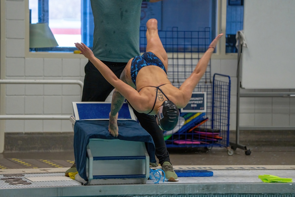 Sgt. 1st Class Elizabeth Marks Prepares for Para Swimming Nationals