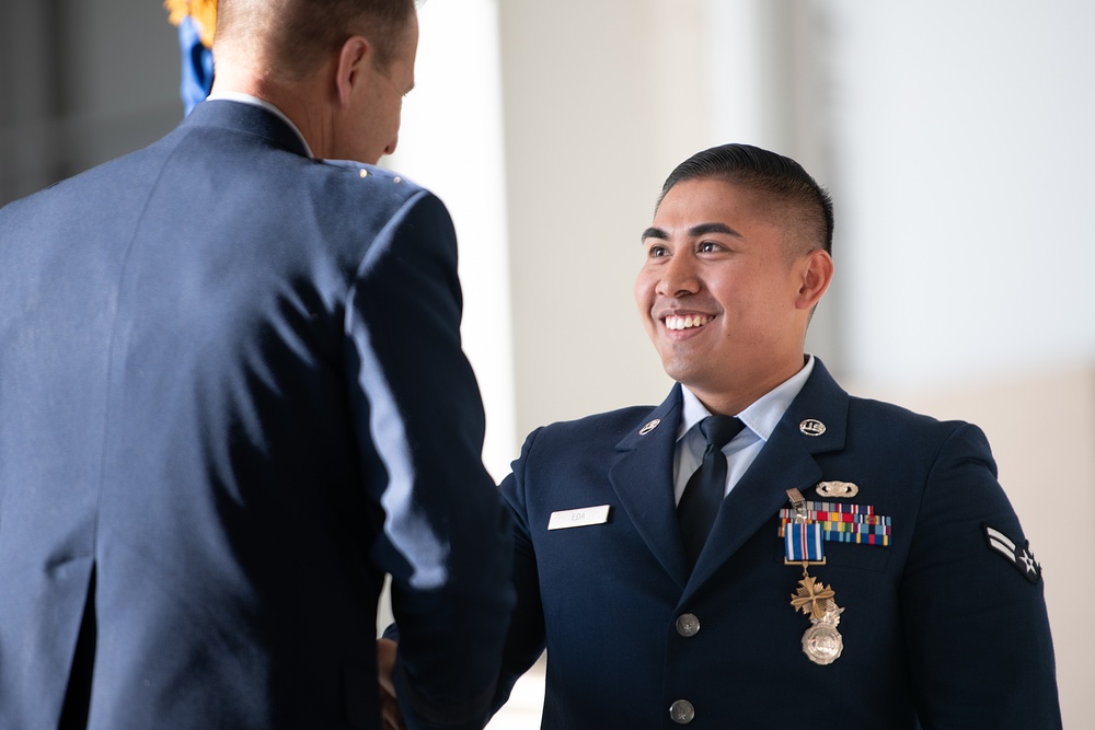 Travis hosts Distinguished Flying Cross ceremony