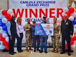 Army &amp; Air Force Exchange Services recognizes Grand Prize Winner from Carlisle Barracks