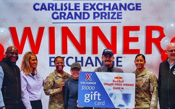 Army &amp; Air Force Exchange Services recognizes Grand Prize Winner from Carlisle Barracks