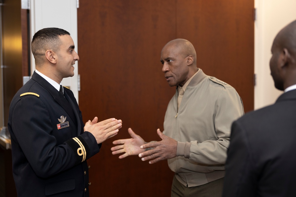 AFRICOM Commander Visits International Students