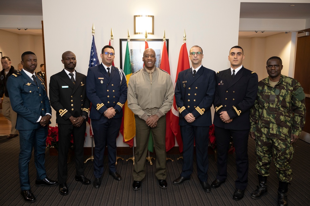 AFRICOM Commander Visits International Students