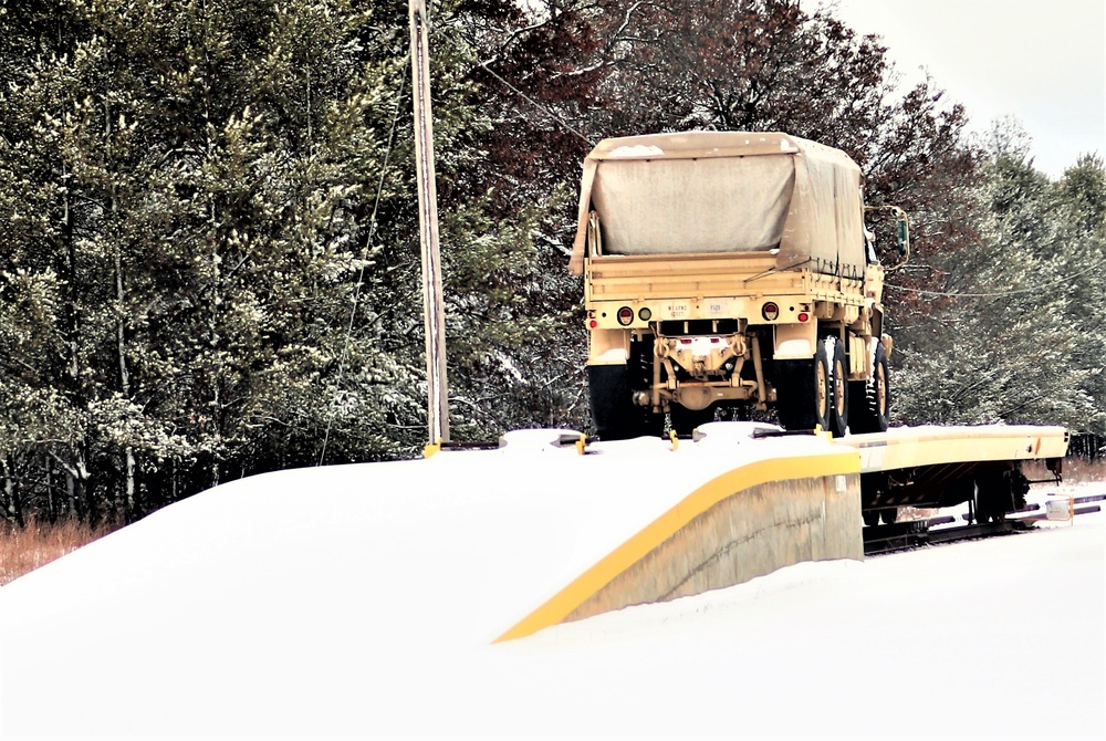 Unit Movement Officer Deployment Planning Course training site snow cover