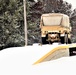 Unit Movement Officer Deployment Planning Course training site snow cover