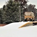 Unit Movement Officer Deployment Planning Course training site snow cover