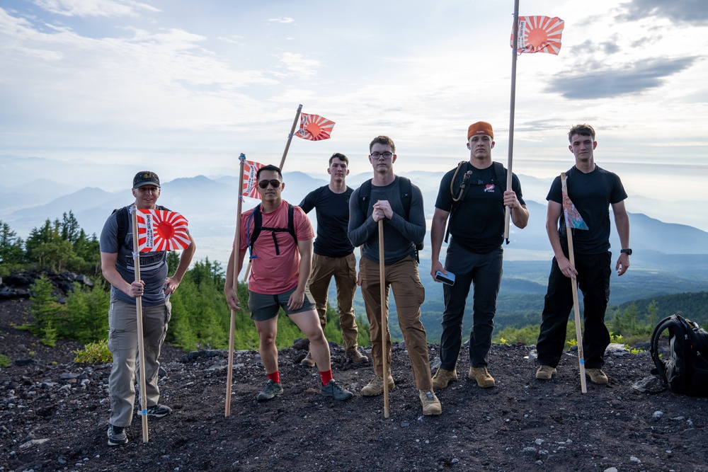 MSGs climb Mt. Fuji in Japan