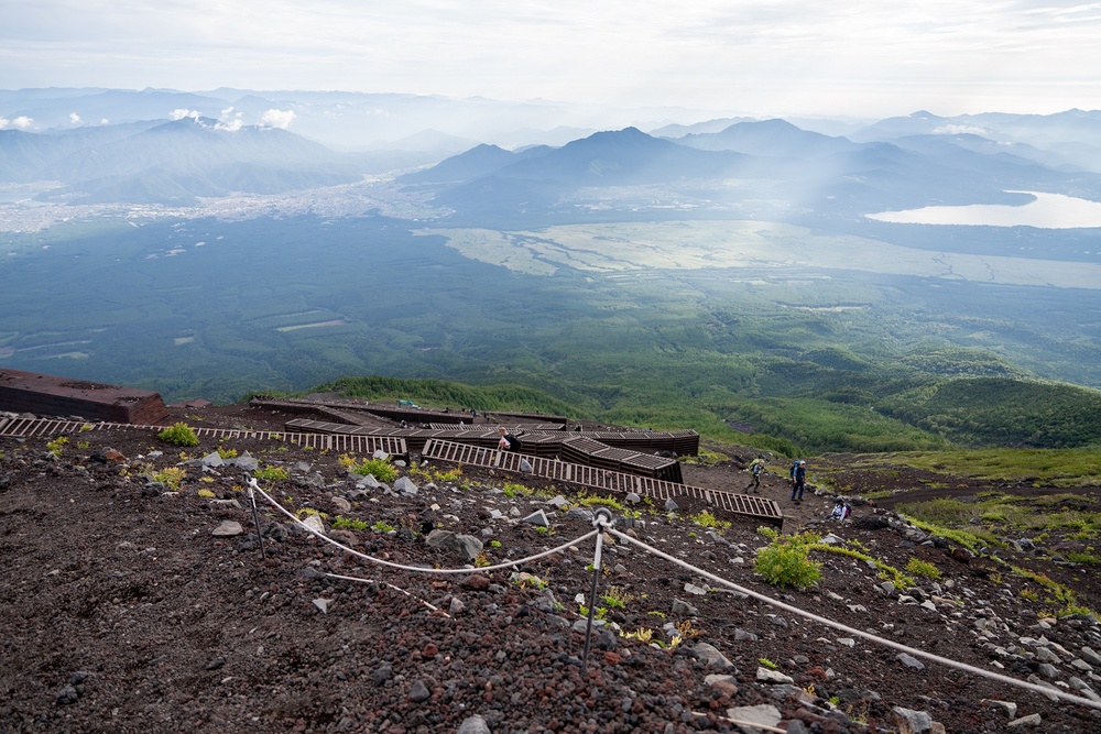 MSGs climb Mt. Fuji in Japan