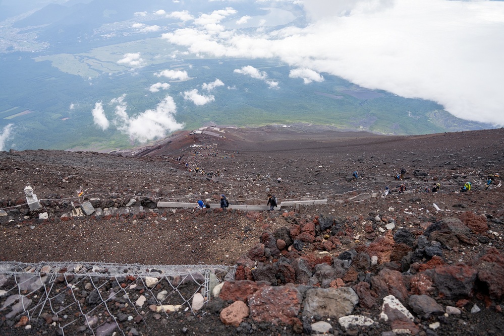 MSGs climb Mt. Fuji in Japan