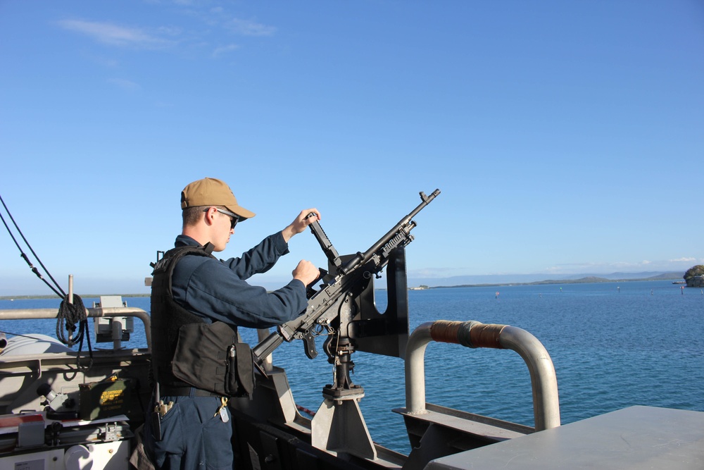 USS Milwaukee Departs Guantanamo Bay Cuba Following Port Visit