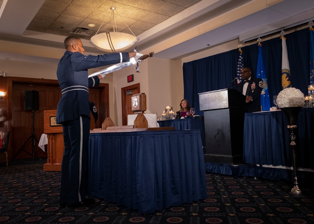 Retired Lt. Gen. Scott L. Rice recieves Order of the Sword