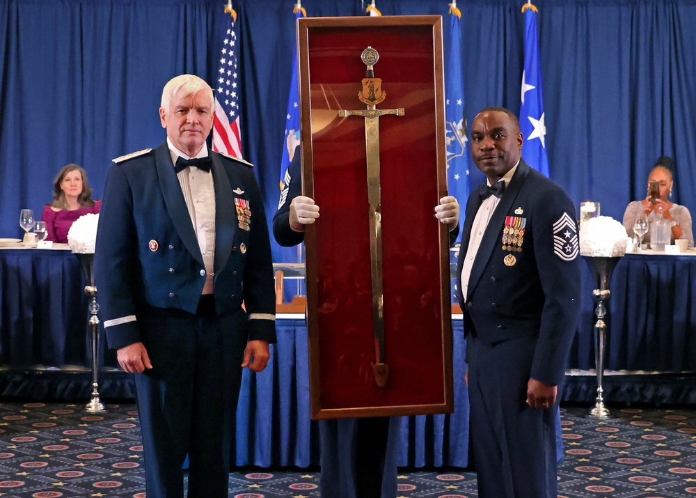 Retired Lt. Gen. Scott L. Rice recieves Order of the Sword