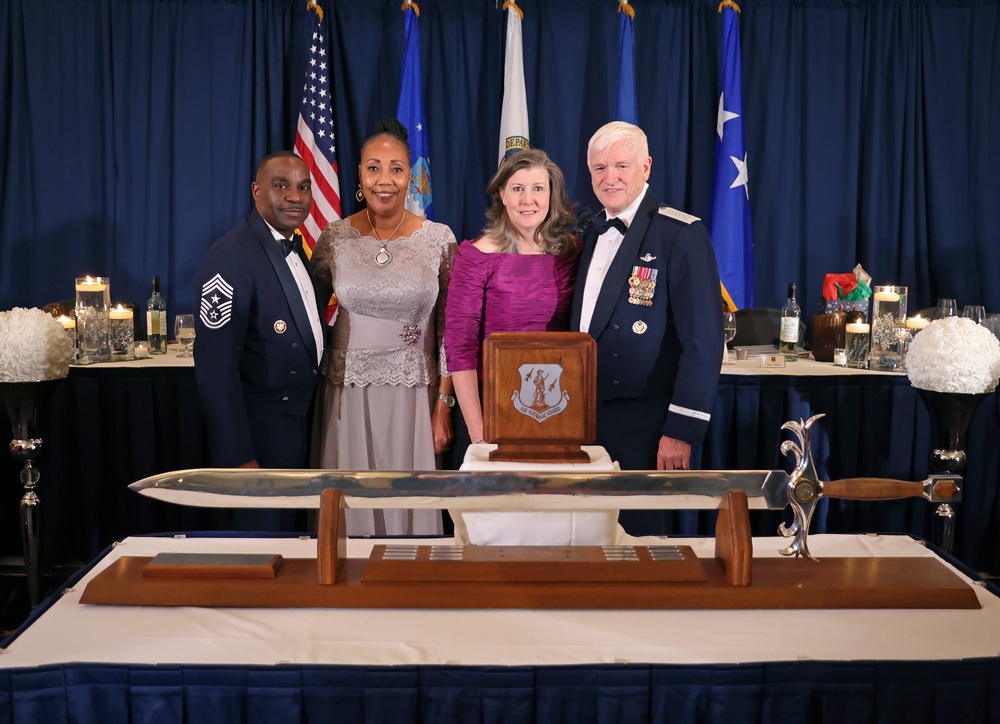 Retired Lt. Gen. Scott L. Rice recieves Order of the Sword