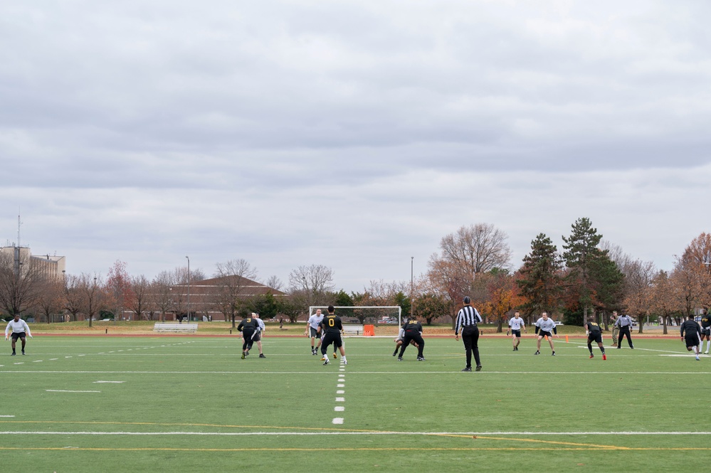 Inaugural DIA Army vs. Navy flag football game