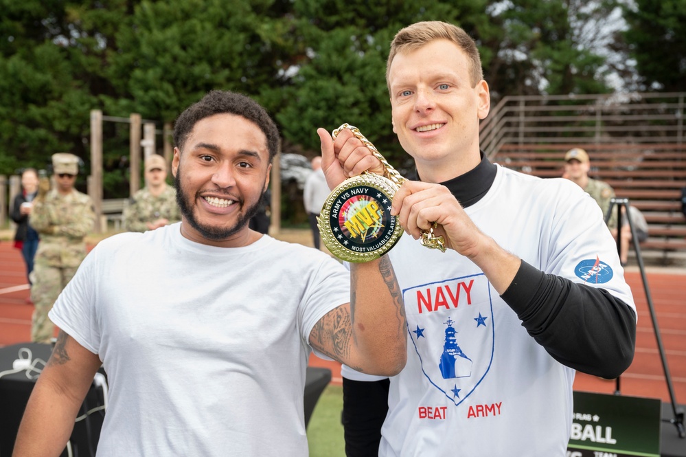 Inaugural DIA Army vs. Navy flag football game