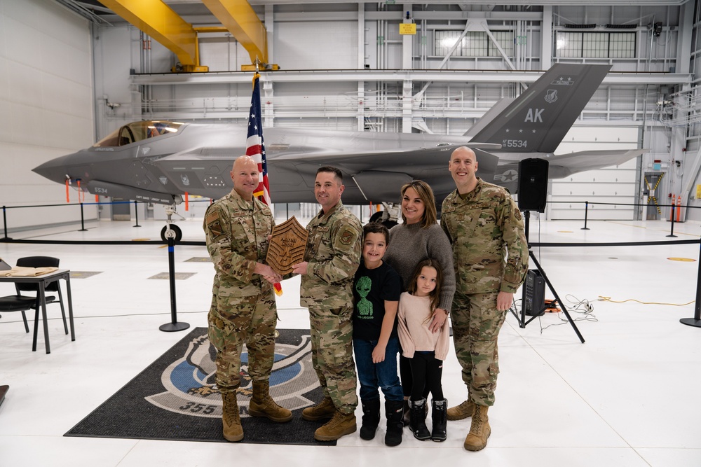 Eielson Chief Master Sergeant release party