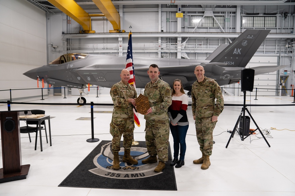 Eielson Chief Master Sergeant release party