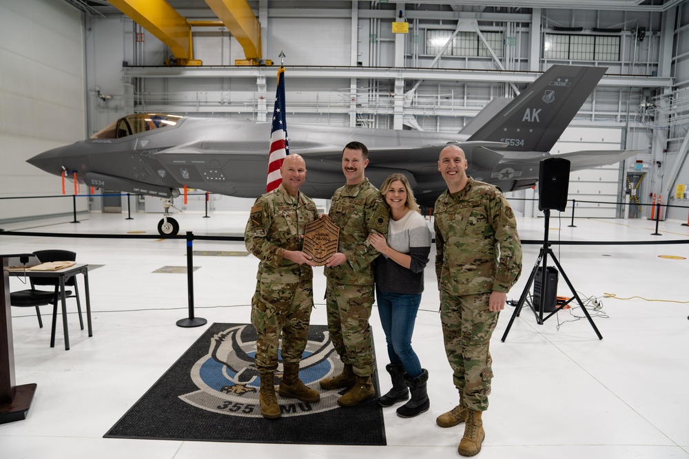 Eielson Chief Master Sergeant release party